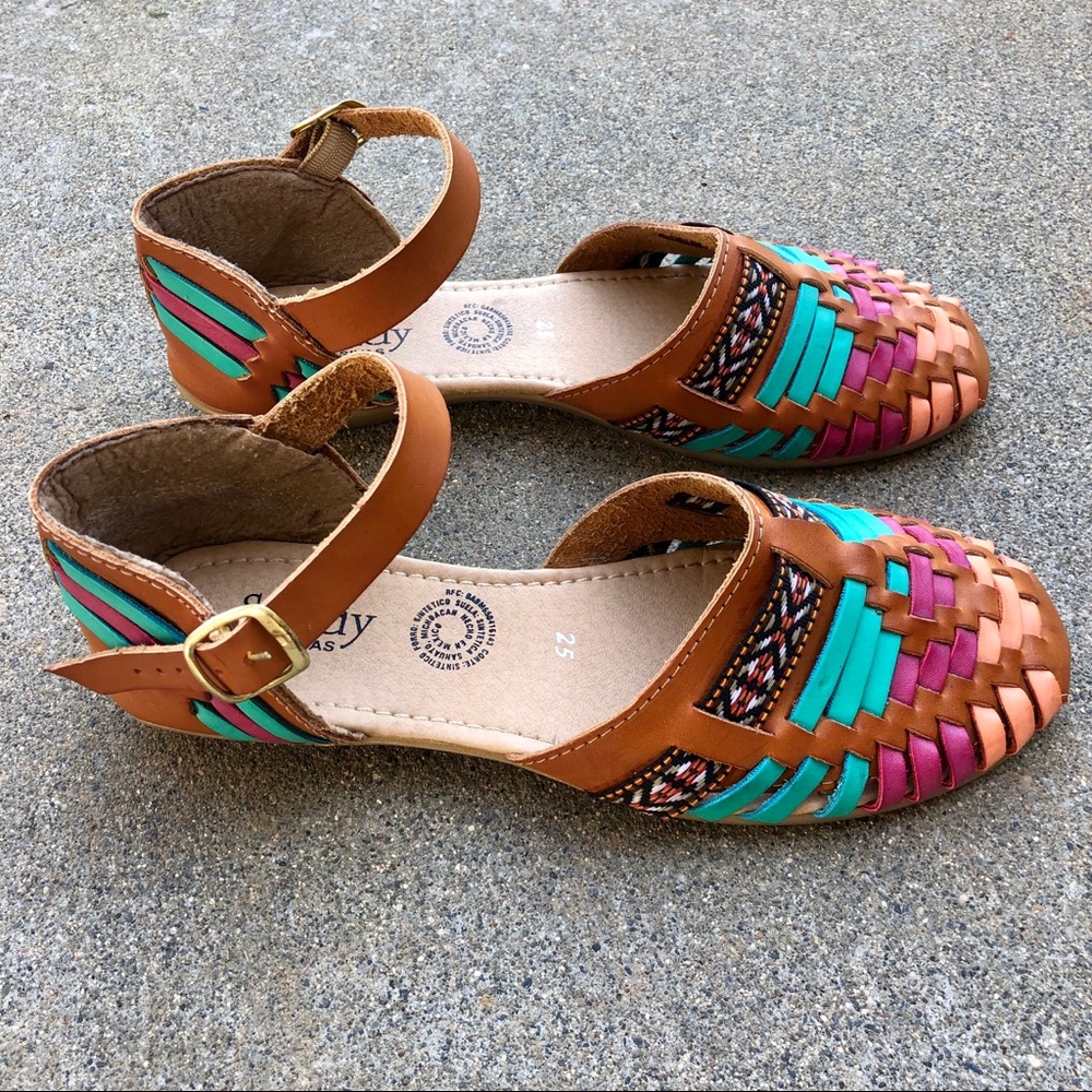 Women's Multicolor Sandals - Picture 3 of 6